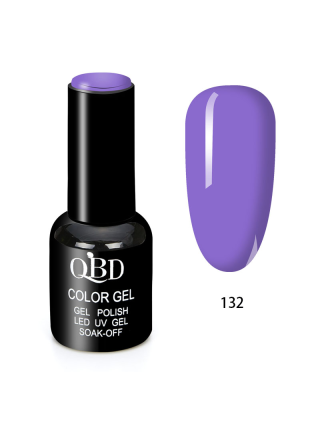 QBD Vernis Permanent Violet UV LED Soins Ongles Gel Nail Art Onglerie