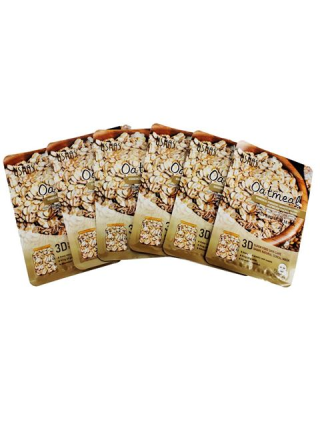 USHAS Masque Visage Flocon d'Avoine Tâches Anti Cernes Rides Eclat