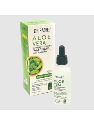 Dr Rashel Face Serum Aleo Vera - Collagène et Vitamine E - Anti Rides et Eclat