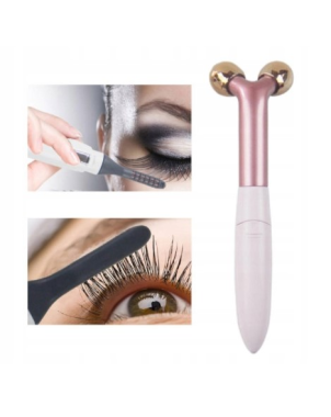 Recourbe Cils Chauffant + Massage Yeux - Anti Cernes Rides et Poches - avec piles