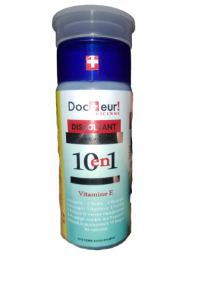 Doc+eur - Dissolvant Sans Acétone - Soins des Ongles - Vitamine E