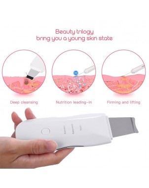 Épurateur ultrasonic 3 en 1 - Lifting, hydratation et gommage