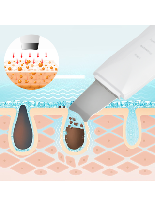 Épurateur ultrasonic 3 en 1 - Lifting, hydratation et gommage