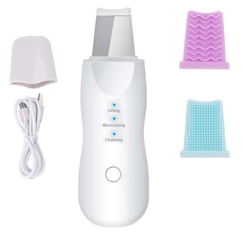 Épurateur ultrasonic 3 en 1 - Lifting, hydratation et gommage