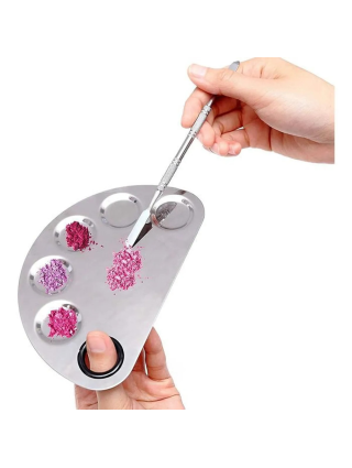 Palette Mélange de Maquillage en Inox
