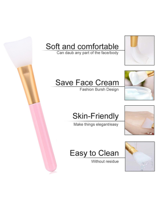 Pinceau Soins Visage et Masque - Spatule Silicone