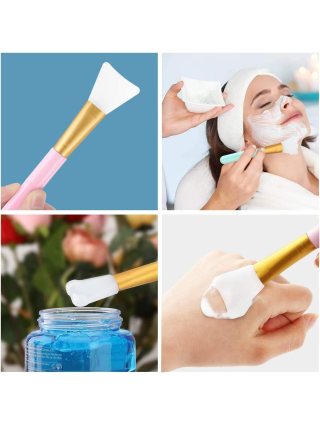 Pinceau Soins Visage et Masque - Spatule Silicone