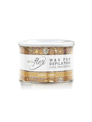 400ml Italwax Amber - Cire Liposoluble Epilation Corps et Visage