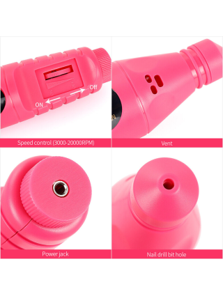 Ponceuse Mini à Ongles Stylo - 20 000 RPM - Manucure Pédicure Onglerie