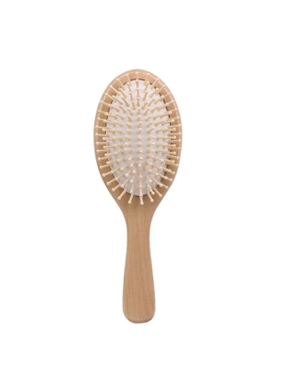 Brosse Ronde en Bois pour Cheveux - Accessoires Coiffure