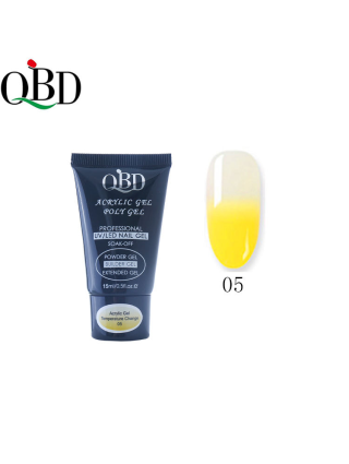 Temperature Gel Acrylique - Polygel QBD 15ml ° 05