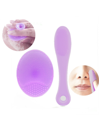 Brosses Nettoyantes Manuelles en Silicone - 2 en 1