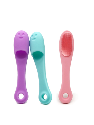 Brosses Nettoyantes Manuelles en Silicone - 2 en 1