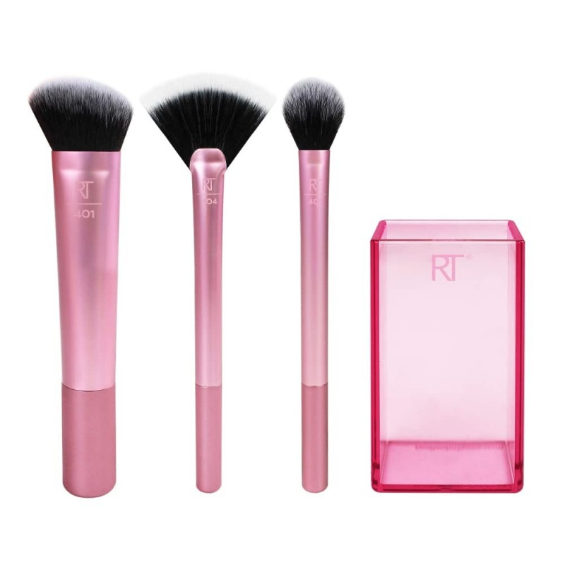 Real Techniques Sculpting Set - Pinceaux Teint Contouring Highlighter