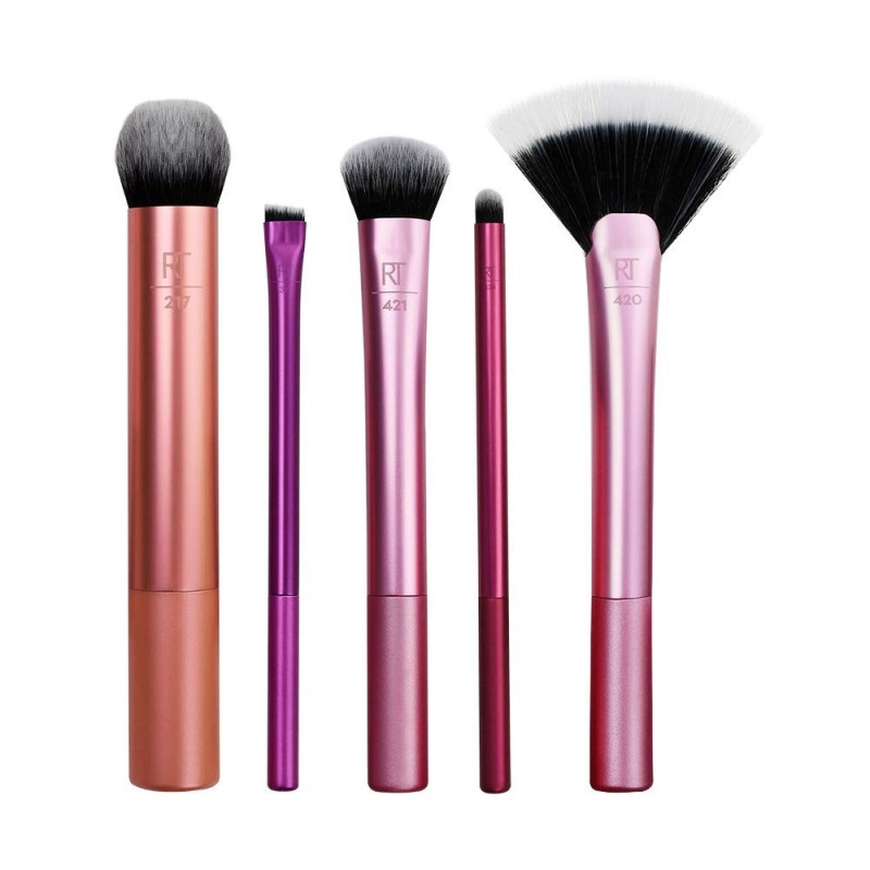 Real Techniques Artist Essentials - Pinceaux Professionnels Teint Yeux Lèvres