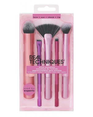 Real Techniques Artist Essentials - Pinceaux Professionnels Teint Yeux Lèvres