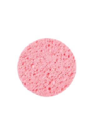 1 Eponge Végétale - Soins Visage Démaquillant - Peau Sensible
