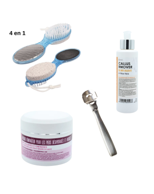Pack Soins Pieds et Ongles : Pieds Abîmés et Secs