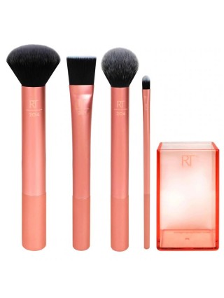 Real Techniques Flawless Base - Pinceaux Professionnels Teint Contouring