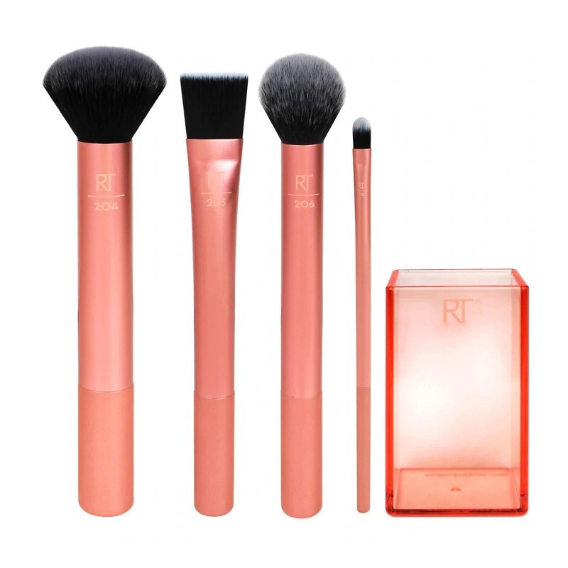 Real Techniques Flawless Base - Pinceaux Professionnels Teint Contouring