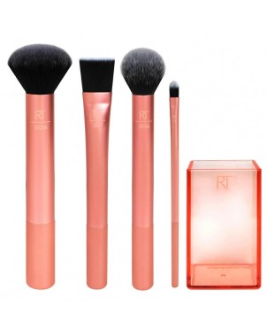 Real Techniques Flawless Base - Pinceaux Professionnels Teint Contouring