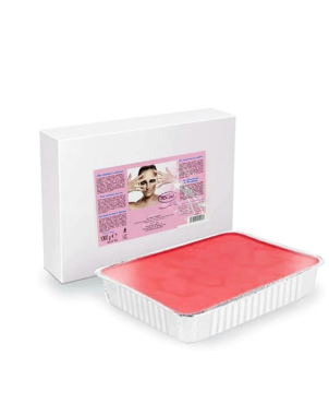 Cire en Bloc 1 Kg Rose - Roial Wax Cake