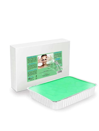 Cire en Bloc 1 Kg Vert - Roial Wax Cake