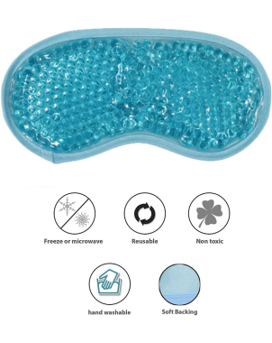 Masque Froid Yeux - Anti Cernes - Anti Poches - Anti Gonflement - Soins Visage