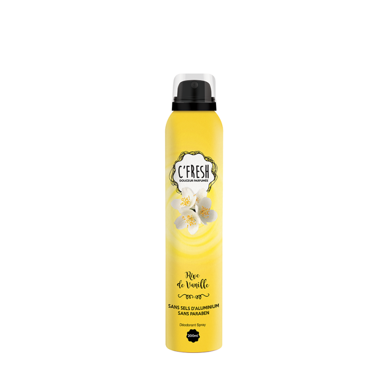 C'Fresh - Déodorant Spray 200ml - Rêve de Vanille