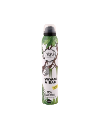 C'Fresh - Déodorant Spray 200ml - Voyage à Bali