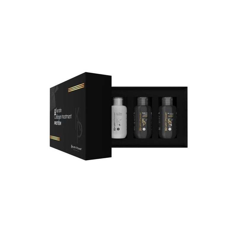 Kit Collagène et Kératine 3*100ml - Keratin Power
