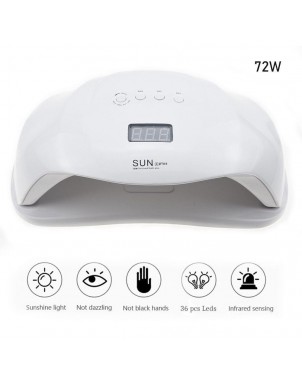 Sèche ongle SUN X PLUS-UV-LED-72w-deux-mains -onglerie-nail-art-vernis-permanant-gel