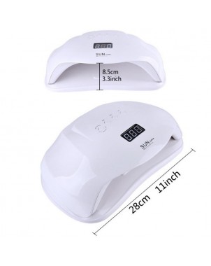 Sèche ongle SUN X PLUS-UV-LED-72w-deux-mains -onglerie-nail-art-vernis-permanant-gel