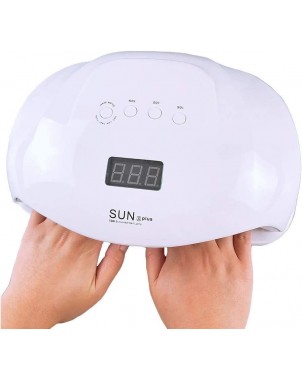 Sèche ongle SUN X PLUS-UV-LED-72w-deux-mains -onglerie-nail-art-vernis-permanant-gel