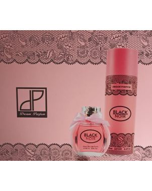 Dream Parfum - Black Noir - Coffret Eau de Parfum 100ml + Body Spray 200ml