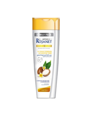 Rojanet Huile d'Argan et Fleur de Tiaré - Cheveux Secs et Abîmés