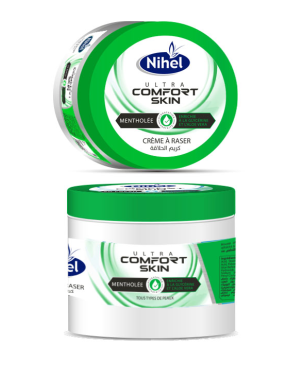 Nihel Crème à Rasage Ultra Comfort Skin Aleo Vera 320g