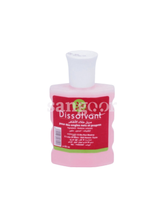 Dissolvant Ongles Rose 60ml