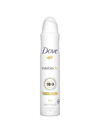 Dove Déodorant Invisible Dry 250ml Odeur Fraiche