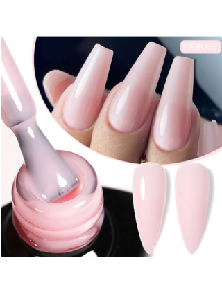 QBD Rubber Base Coat B06 Pink Ice 10ml