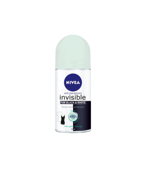 Nivea Roll-On Anti-Transpirant Black & White Clean 50 ml