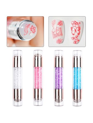 Kit d’Estompage Plaque d'Estompage Décoration Onglerie Nail Art Vernis