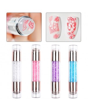 Kit d’Estompage Plaque d'Estompage Décoration Onglerie Nail Art Vernis