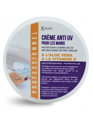 Crème Anti UV pour les Mains Ongles 250ml - K-Reine Protection Rayons UV