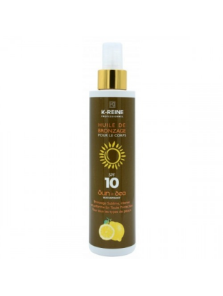 Huile de Bronzage Corps SPF10 200ml - K-Reine