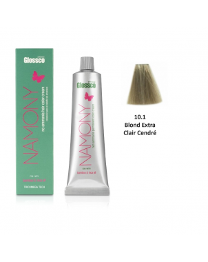 Glossco Namony 10.1 Blond Extra Clair Cendré Teinture Sans Ammoniaque Glossco Professionnel Coloration Cheveux