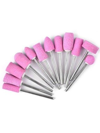 Embouts en Laine ou Quartz pour Ponceuse à Ongles Polissage Cuticules