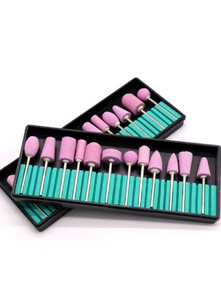 Embouts en Laine ou Quartz pour Ponceuse à Ongles Polissage Cuticules