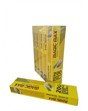 Lames 200 pièces Inoxydables Coiffure Homme Rasage