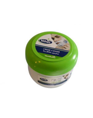 Nihel Crème à Raser Mentholée 170g pour Homme